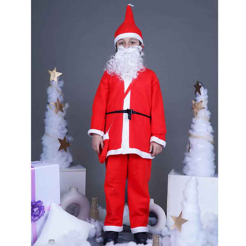 Premium Santa Claus Costume for Kids