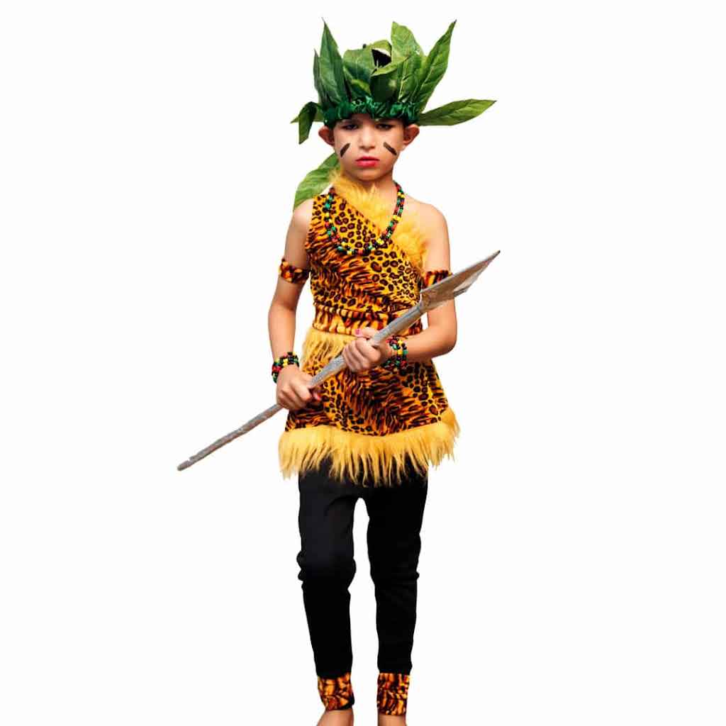 Tribal Indian Mythology Character Kids Fancy Dress Costume