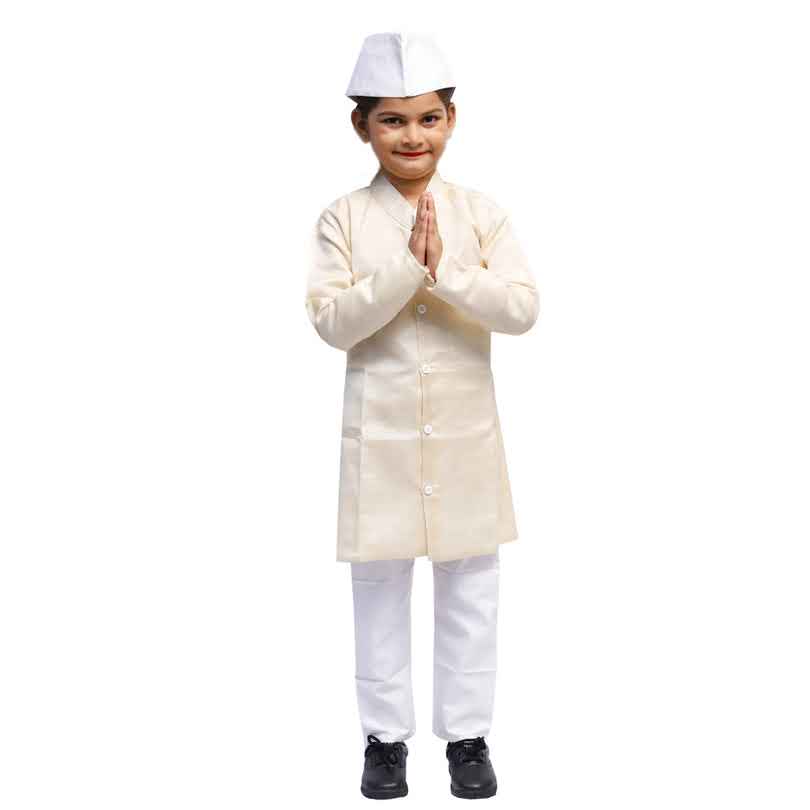 Pandit Jawaharlal Nehru Kids Fancy Dress Costume